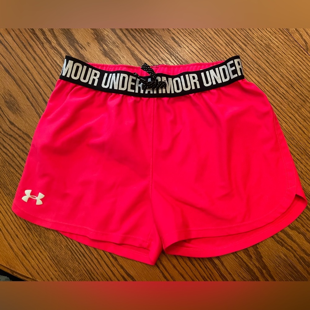 Under Armour girls shorts size large